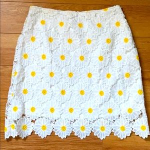 Francesca’s Daisy Mini Skirt